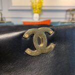 Chanel 19 Flap Bag 30cm Goatskin Leather Fall/Winter Act 1 Collection Black - Image 8