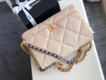 Chanel 19 Flap Bag 36cm Goatskin Leather Fall/Winter Act 1 Collection, Beige - Image 6