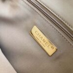 Chanel 19 Flap Bag 36cm Goatskin Leather Fall/Winter Act 1 Collection, Beige - Image 8