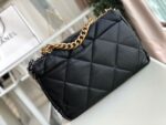 Chanel 19 Flap Bag 36cm Goatskin Leather Fall/Winter Act 1 Collection, Black - Image 3