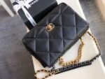 Chanel 19 Flap Bag 36cm Goatskin Leather Fall/Winter Act 1 Collection, Black - Image 5