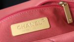 Chanel 19 Flap Bag 26cm Goatskin Leather Spring/Summer Act 1 Collection, Salmon Pink - Image 33