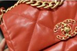 Chanel 19 Flap Bag 26cm Goatskin Leather Spring/Summer Act 1 Collection, Red - Image 6