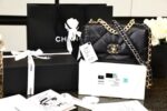 Chanel 19 Flap Bag 26cm Goatskin Leather Spring/Summer Act 1 Collection, Black - Image 5