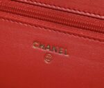 Chanel 19 WOC Flap Bag 20cm Goatskin Leather Spring/Summer Act 1 Collection, Red - Image 11
