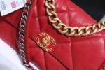 Chanel 19 Flap Bag 26cm Goatskin Leather Spring/Summer Act 1 Collection, Red - Image 6