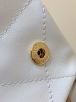 Chanel 22 Large Handbag 37cm White - Image 7