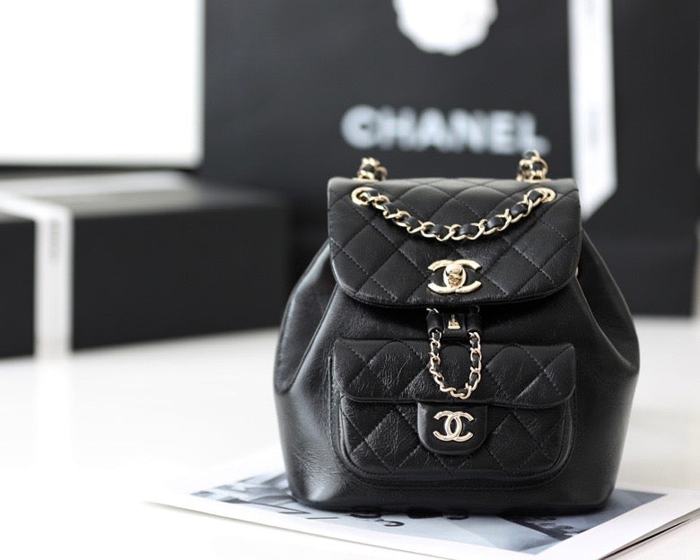 a6946ca8 Chanel Backpack 18cm Black - Image 1