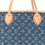 Monogram Denim Neo Neverfull MM Blue - Image 6
