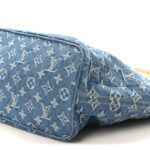 Monogram Denim Neo Neverfull MM Blue - Image 8