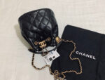 Chanel Classic Bucket Bag Gold Hardware 20cm Black - Image 2