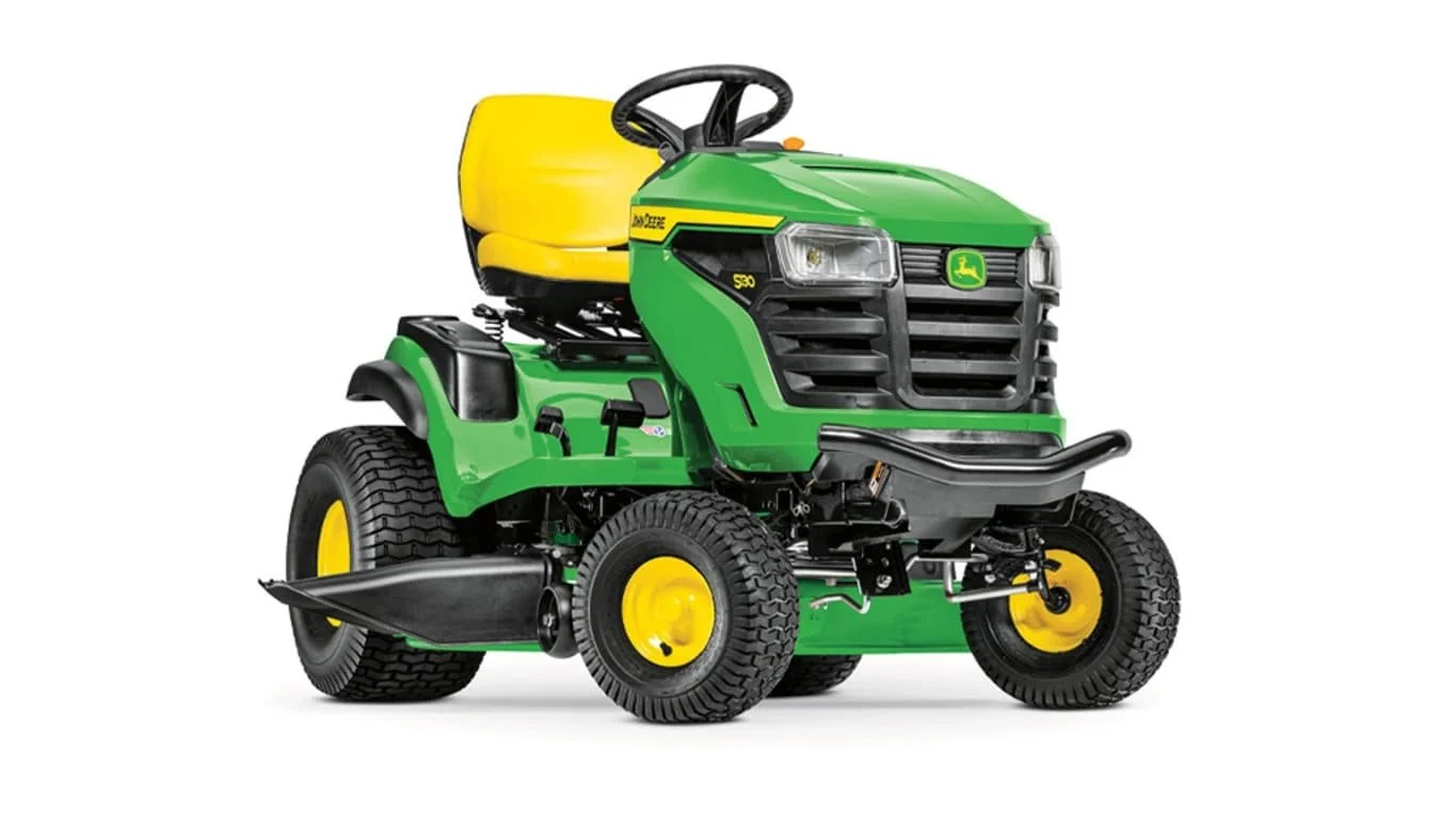 John Deere S130 42-Inch Riding Lawn Tractor – 22 HP V-Twin Engine & Hydrostatic Transmission