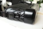 Chanel Chevron Gabrielle Hobo Bag 20cm Aged Calfskin Leather Spring/Summer Act 1 Collection, So Black - Image 6