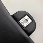 Chanel Classic Flap Bag 25cm Silver Hardware Lambskin Leather Spring/Summer Collection Black - Image 7