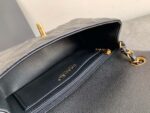 Chanel Classic Flap Bag 20cm Gold Hardware Caviar Leather Spring/Summer Collection Black - Image 10