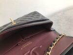 Chanel Classic Flap Bag 25cm Gold Hardware Lambskin Leather Spring/Summer Collection Black - Image 10