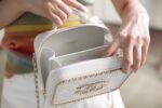 Chanel Chain Around CC Filigree Vanity Bag 18cm Caviar Leather Gold Hardware Spring/Summer Collection White - Image 13