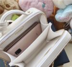 Chanel Chain Around CC Filigree Vanity Bag 18cm Caviar Leather Gold Hardware Spring/Summer Collection White - Image 17