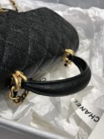Chanel Classic Flap Bag 20cm Black - Image 3