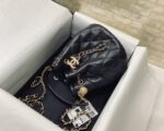 Chanel Classic Bucket Bag Gold Hardware 20cm Black - Image 5