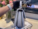 Chanel Classic Flap Bag 25cm Grey - Image 7