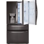 LG 30 Cu. Ft. French Door Refrigerator, 36-Inch Wide, Stainless Steel - Image 2