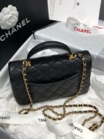 Chanel Classic Flap Bag 20cm Black - Image 4