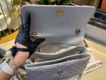 Chanel Classic Flap Bag 25cm Grey - Image 8