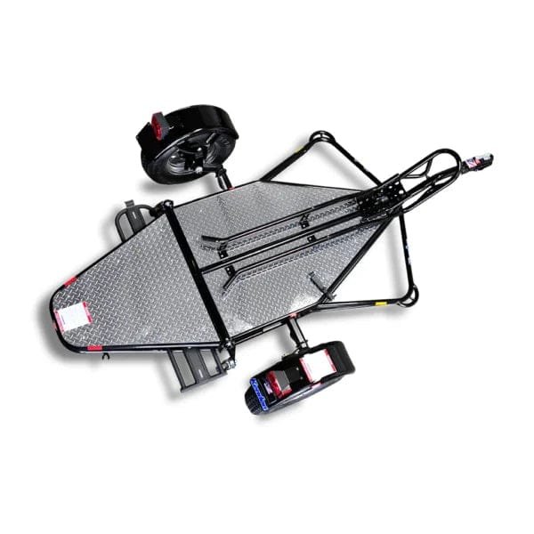 BB107_Single_Trailer_Open_1800x1800-600x600-2 Single Stand-Up™ Motorcycle Trailer - Image 1