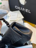 Chanel Classic Flap Bag 20cm Black - Image 2