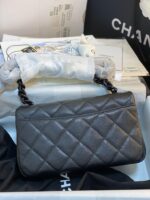 Chanel Classic Flap Bag 20cm Black - Image 3