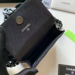 Chanel Classic Flap Bag 13cm Black - Image 6
