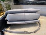 Chanel Classic Flap Bag 25cm Grey - Image 9