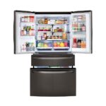 LG 30 Cu. Ft. French Door Refrigerator, 36-Inch Wide, Stainless Steel - Image 3