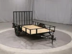 6×10 Utility Trailer – Single Axle with Wood Floor & LED Lights