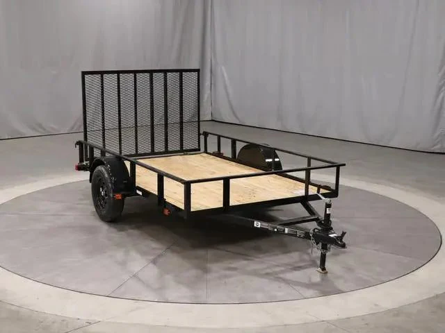 jjj_1800x1800-1 6×10 Single Axle Utility Trailer – Wood Floor & LED Lights - Image 1