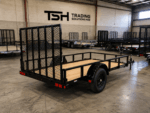 6×10 Utility Trailer – Single Axle with Wood Floor & LED Lights - Image 3