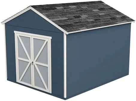 Handy Home Products Rookwood 10×12 Wooden Storage Shed – DIY Outdoor Shed Kit