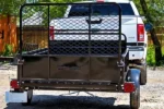 DK2 5-ft x 7-ft Steel Utility Trailer with Ramp Gate ( 1639-lb Capacity ) 2491711 - Image 7