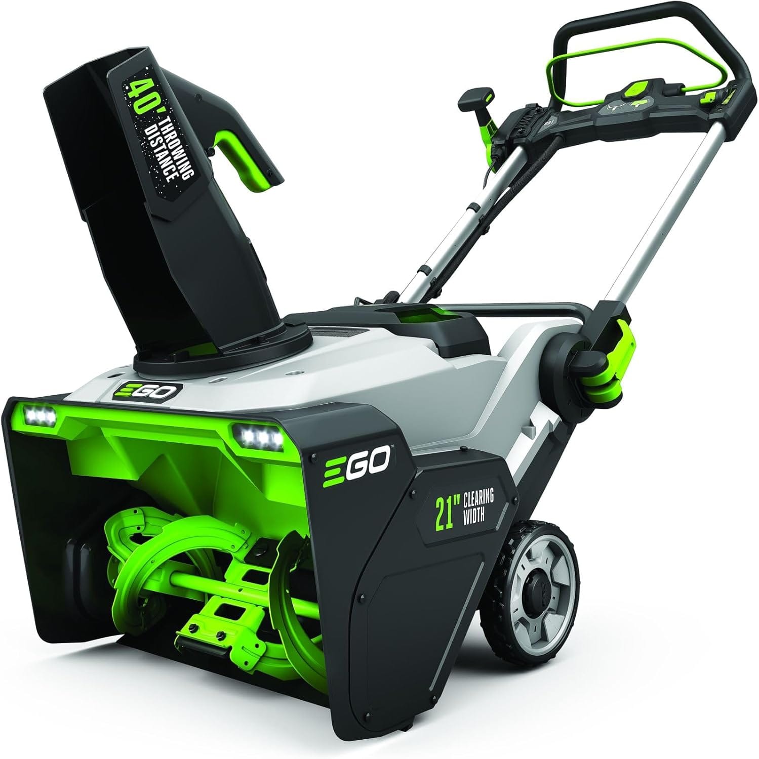 71bK6oDIMaL._AC_SL1500_ EGO Power+ SNT2110 Peak Power 21-Inch 56-Volt Cordless Snow Blower with Steel Auger Battery - Image 1