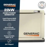 Generac Guardian 22kW Home Standby Generator – 200-Amp Transfer Switch & WiFi Monitoring - Image 2