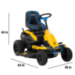 Cub Cadet CC30E 30-Inch 56V MAX Lithium-Ion Electric Riding Lawn Mower - Image 6