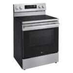 LG 30 Inch Wide 6.3 Cu. Ft. Free Standing Electric Range with Radiant Burners and Storage Drawer - Image 2