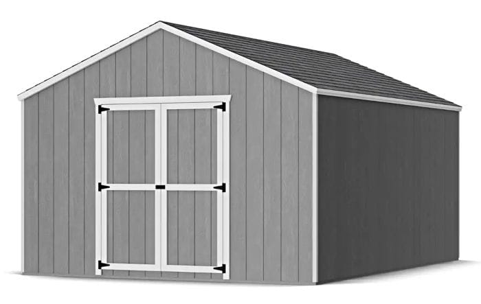 little-cottage-value-gable-main-12x16-VGS-PC Little Cottage Co. 12×16 Pre-Cut Gable Shed Kit – DIY Outdoor Storage Building - Image 1