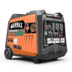 GENMAX GM8500iAED Dual Fuel Inverter Generator – 8500W/6500W, 50A, Remote Start & CO Sensor - Image 2