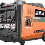 GENMAX GM8500iAED Dual Fuel Inverter Generator – 8500W/6500W, 50A, Remote Start & CO Sensor