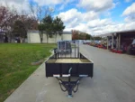 5×10 ft Utility Trailer – Straight Deck with 18″ Sides & Tall Rear Loading Gate | TSH - Image 2