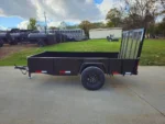 5×10 ft Utility Trailer – Straight Deck with 18″ Sides & Tall Rear Loading Gate | TSH - Image 4