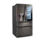 LG LRMVC2306D 23 Cu. Ft. Black Stainless French Door Smart Refrigerator - Image 3