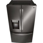 LG LRFS28XBD 27.7 Cu. Ft. Black Stainless Steel French Door Smart Refrigerator - Image 3